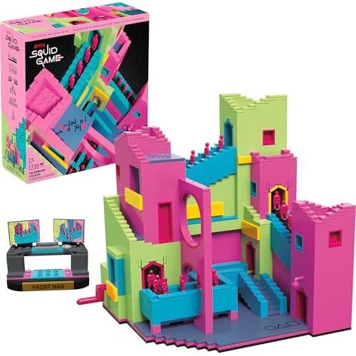 MEGA BLOKS Squid Game The Staircase, 1707 Pieces